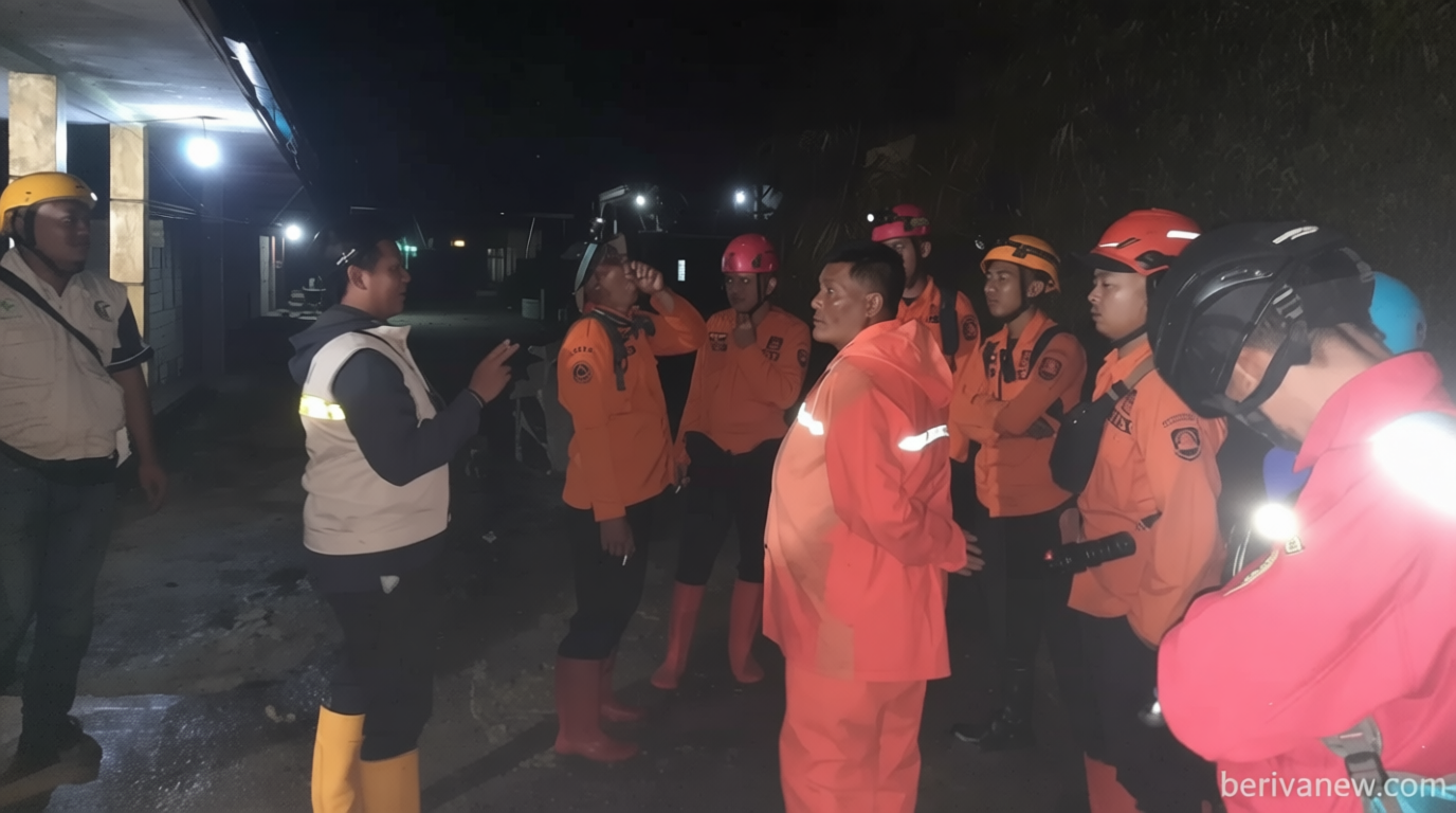 Longsor di Curug Cileat Subang, 2 Wisatawan Asal Cikampek dan Kawarang Hilang Diduga Tertimbun