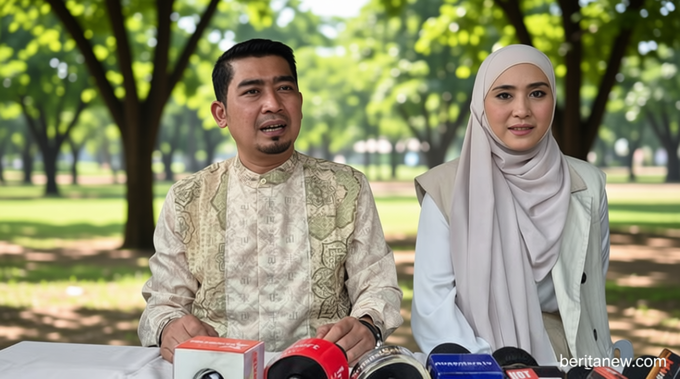 Historic Moment: Ustaz Solmed dan April Jasmine sedang berburu hewan kurban menjelang Idul Adha 2026.