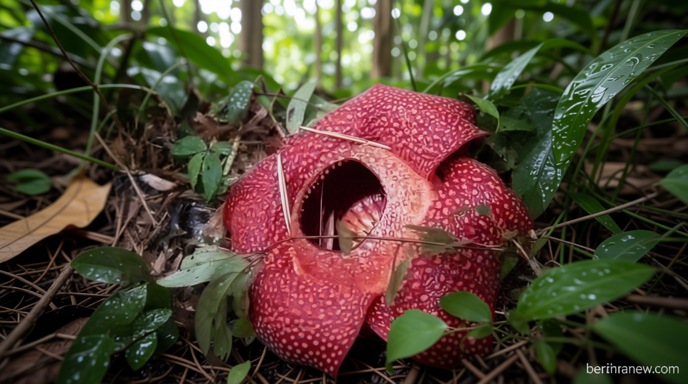 Fenomena Langka: Mekar Sempurna Rafflesia Arnoldii Kembali Hiasi Rejang Lebong