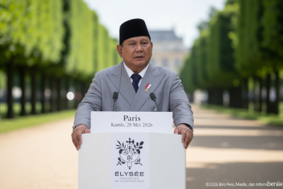 Meeting Results: Prabowo Sebut Indonesia dan Prancis Punya Peran Penting Jaga Perdamaian Dunia
