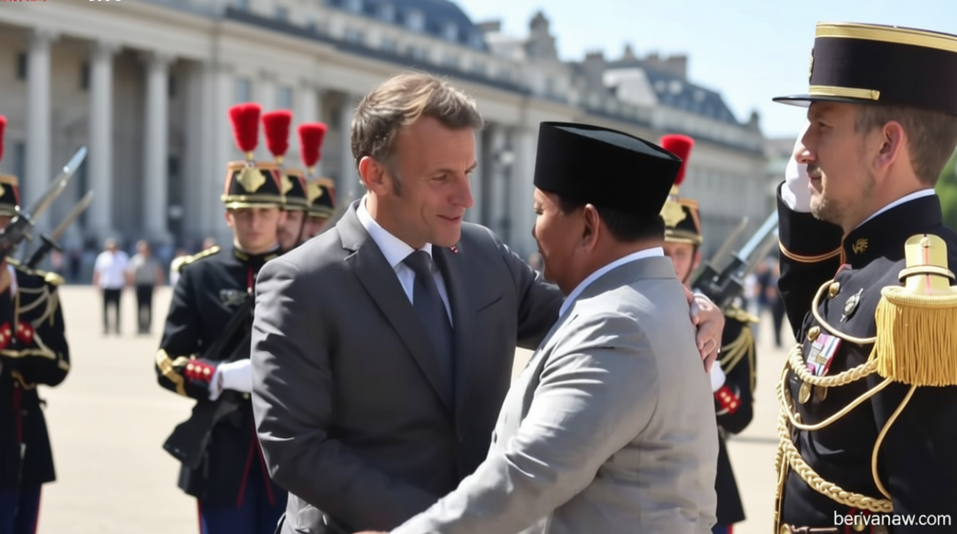 Prabowo Kunjungan Kenegaraan Prancis: Perkuat Hubungan Bilateral di Istana Elysee