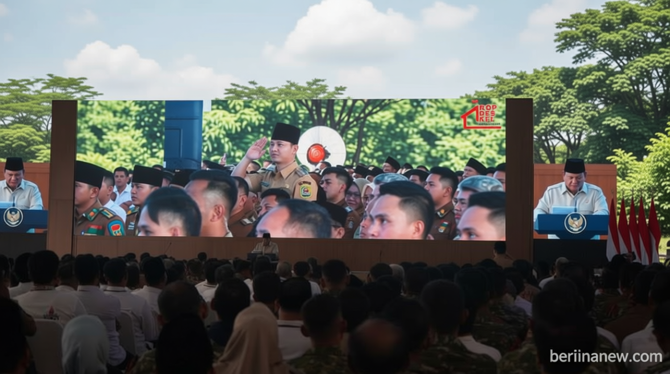 Bupati Trenggalek Harap Koperasi Merah Putih Perkuat Ekonomi Desa, Presiden Prabowo Resmikan Program Strategis Nasional