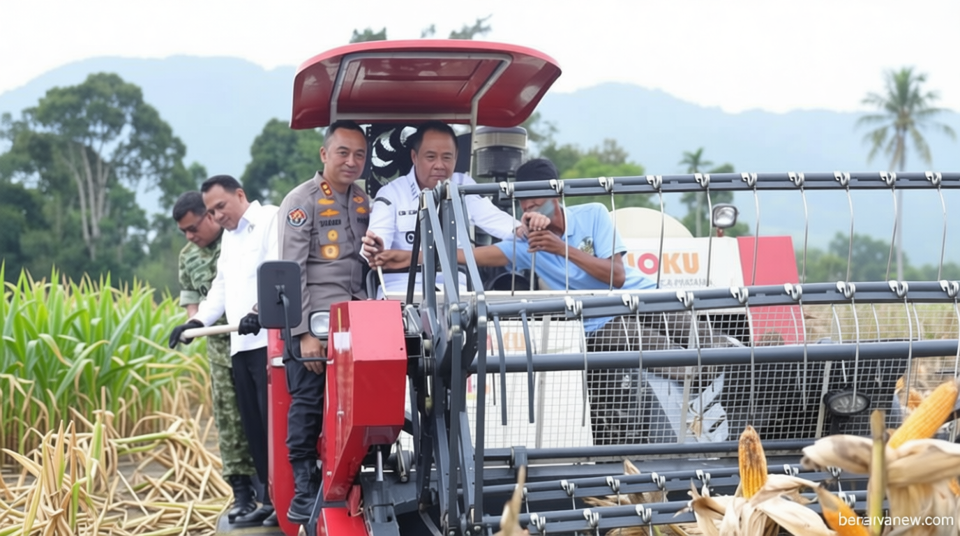 Petani OKU Selatan Panen Raya Jagung 30 Ton, Perkuat Ketahanan Pangan Nasional