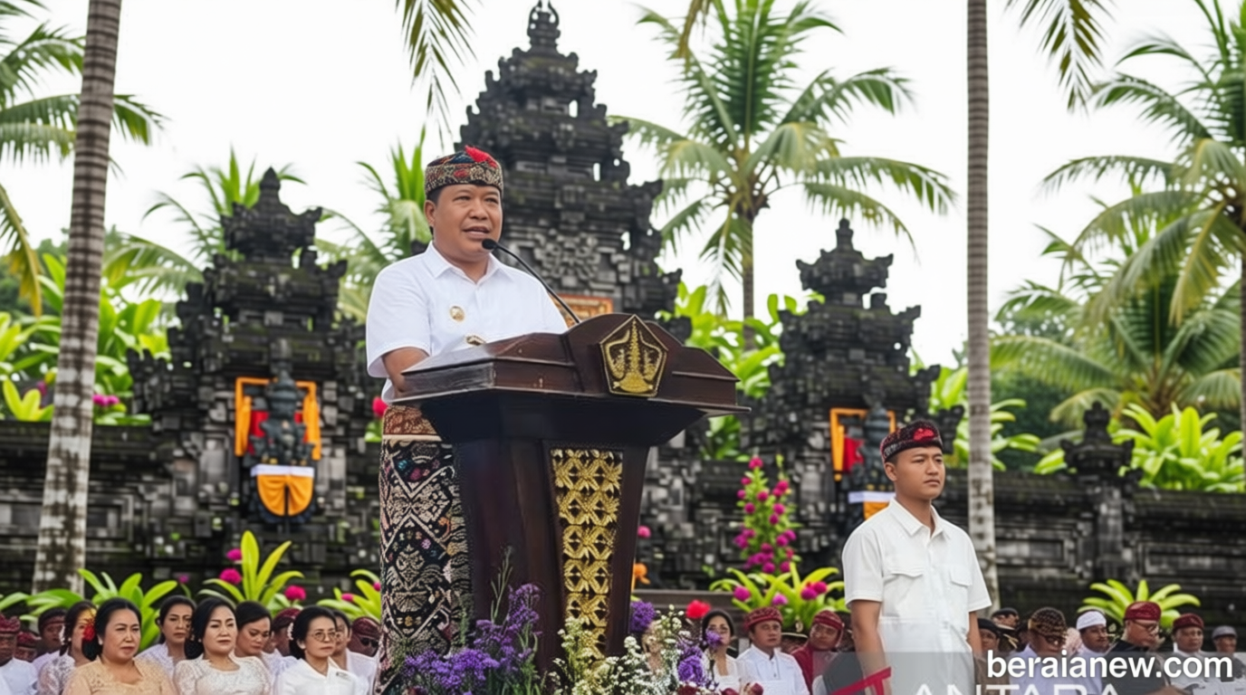 HUT Bangli ke-822: Bupati Pastikan Perayaan Tanpa Dana APBD, Fokus Pembangunan Pendidikan dan Kesehatan