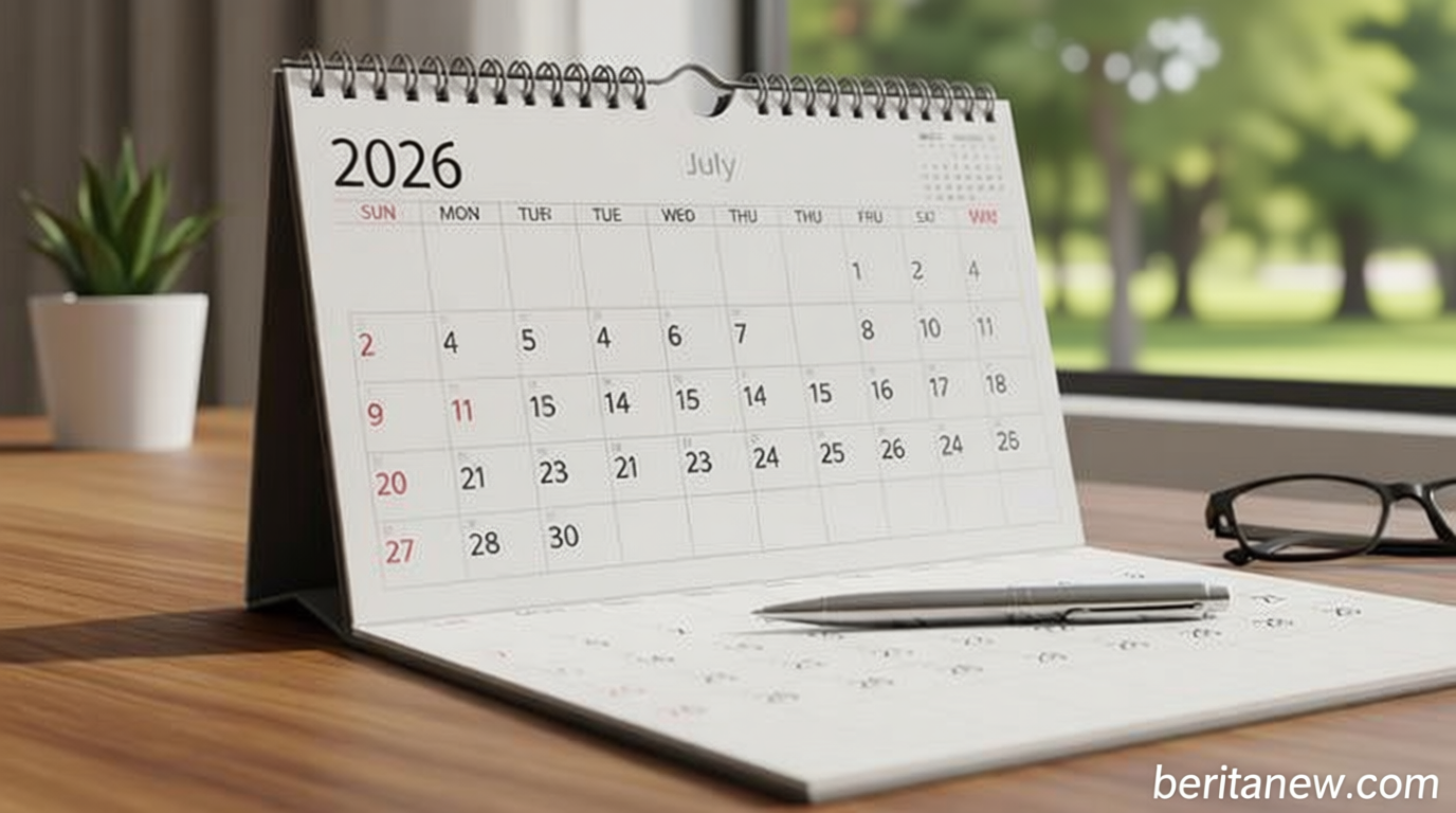 Catat, Jadwal Libur Nasional dan Long Weekend Mei 2026