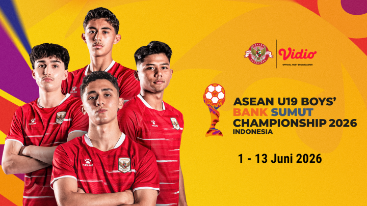 Important Visit: Dukung Garuda Muda! Saksikan ASEAN U19 Boys Championship 2026 di Vidio