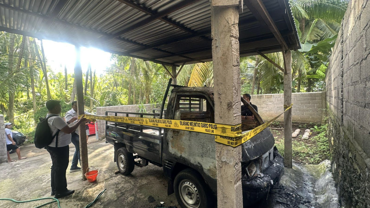 Dendam karena Cinta Tak Direstui, Pria di Bali Bakar Mobil dan Kandang Sapi Calon Mertua