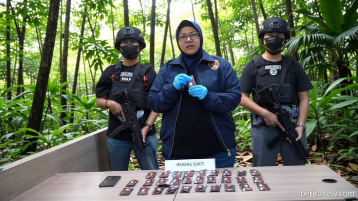 Official Announcement: Polda Metro Gagalkan Peredaran 30 Cartridge Etomidate di Jakarta Barat
