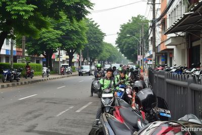 New Policy: Uang Parkir Ojol di Mal Kini Dibebankan ke Konsumen