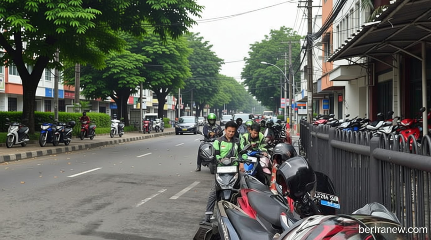 Uang Parkir Ojol di Mal Kini Dibebankan ke Konsumen