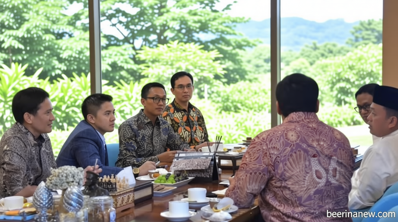 Main Agenda: Seskab Teddy dan Beberapa Menteri Kabinet Rapat Bahas Penyiapan Lahan PSN