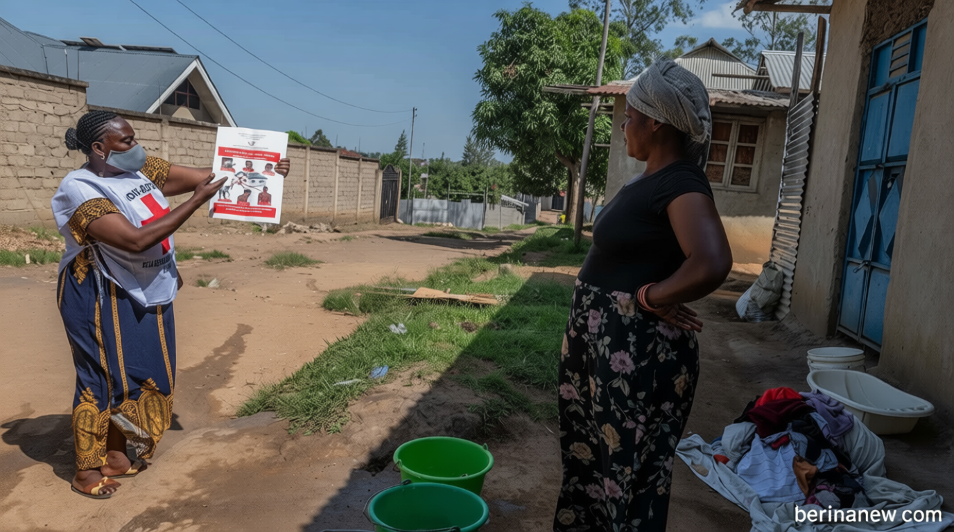 FOTO: Sosialisasi Pencegahan Ebola di Kongo