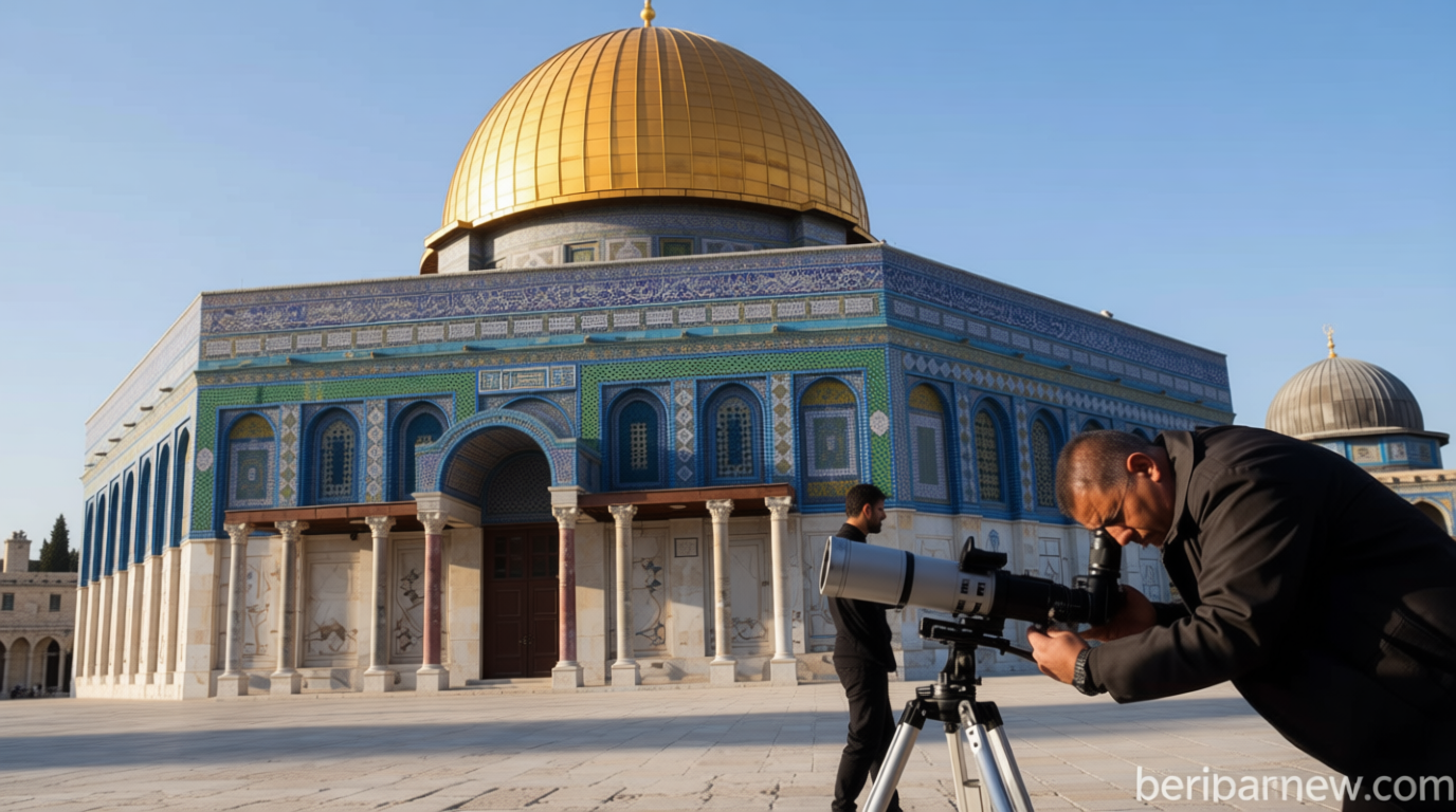 Umat Muslim Dibatasi Masuk Masjid Al Aqsa saat Perayaan Hari Yerusalem