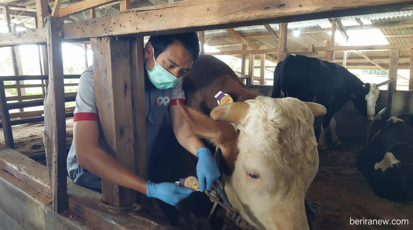 Sapi Jumbo Simental 1 Ton Asal Cisarua Bandung Dibeli Presiden Prabowo Seharga Rp110 Juta