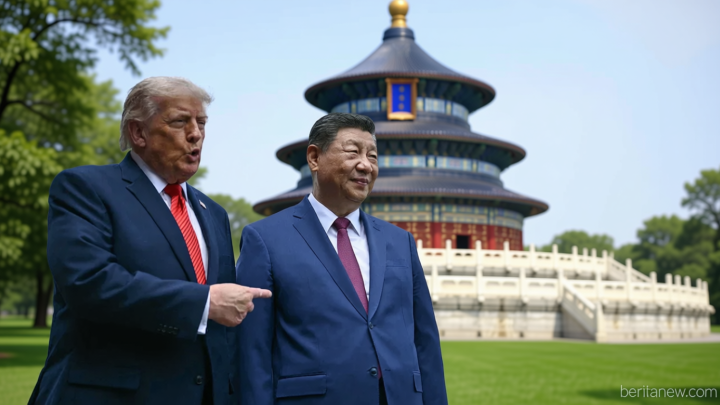Key Discussion: Di Hadapan Xi Jinping, Trump Cerita Sejarah Hubungan AS-China