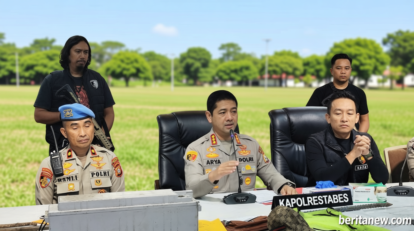 5 Anggota Geng Motor Pelaku Pembacokan Remaja di Makassar Ditangkap, Terungkap Motif di Balik Aksi Beringasnya