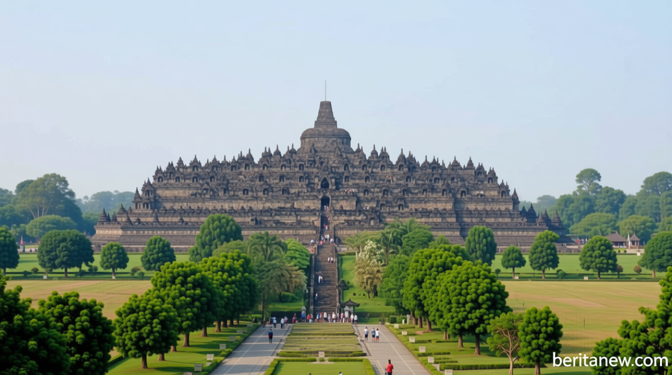 Main Agenda: Wisata di Candi Borobudur saat Waisak Tetap Dibuka hingga Pukul 14.00 WIB
