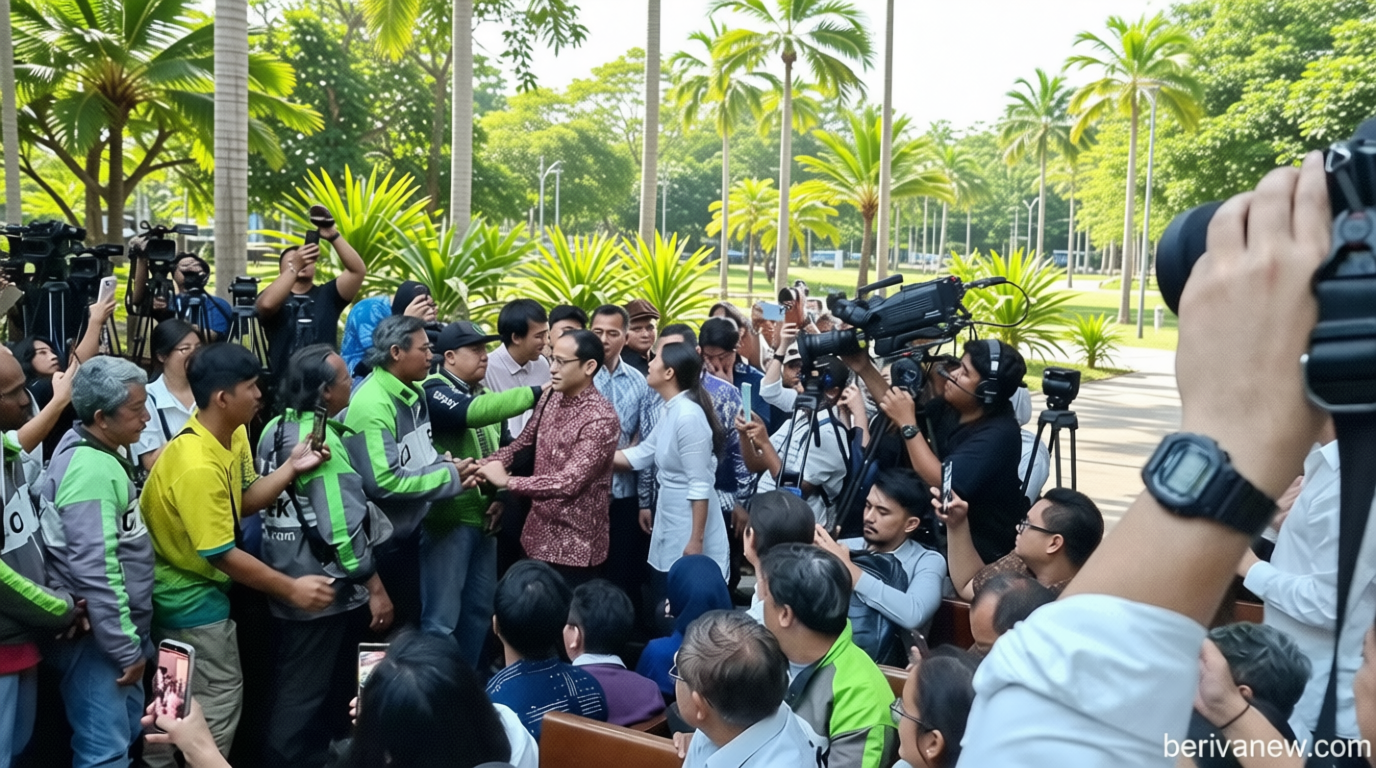 Momen Pergelangan Kaki Nadiem Pakai Gelang Detektor Hadiri Sidang Tuntutan, Lacak Keberadaan Selama Jadi Tahanan Rumah