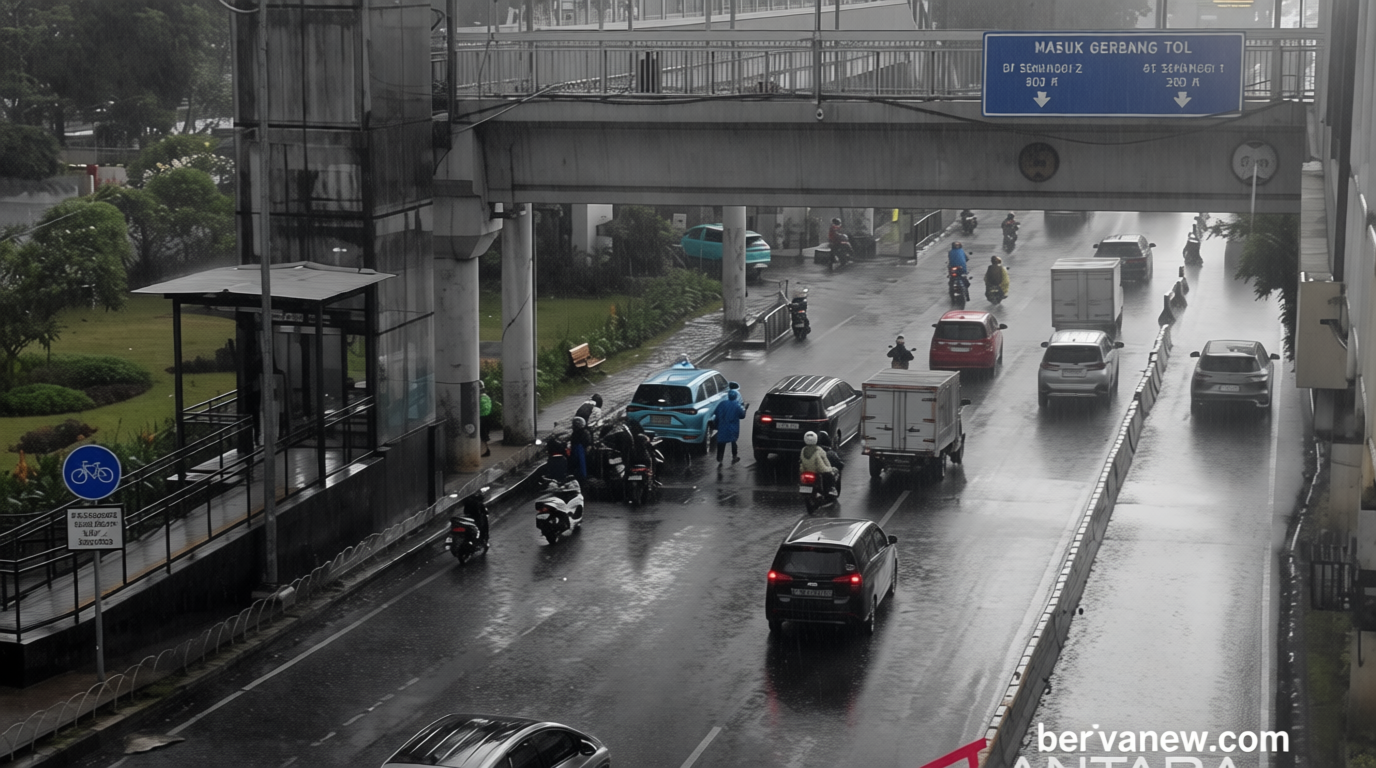 BMKG Prakirakan Hujan Jakarta Guyur Seluruh Wilayah Sabtu Sore hingga Malam