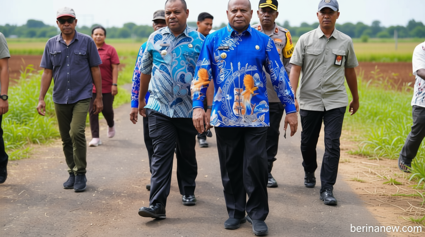 Gubernur Papua Dorong Pemanfaatan Hasil Lokal untuk Program Makan Bergizi Gratis di Supiori