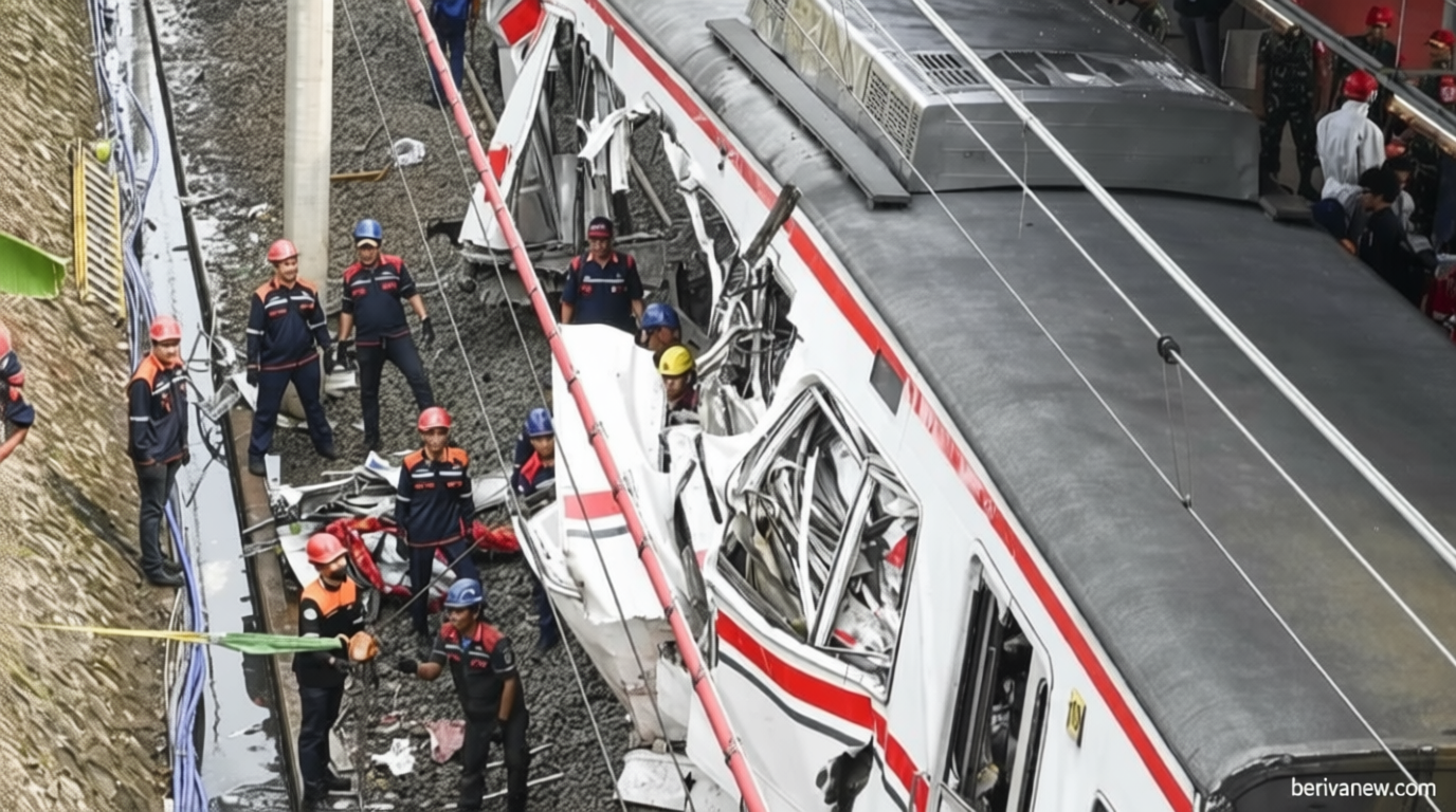 KNKT Masih Tunggu Investigasi Kecelakaan Kereta di Bekasi: Tidak Ada Kendala Cuma Banyak Datanya