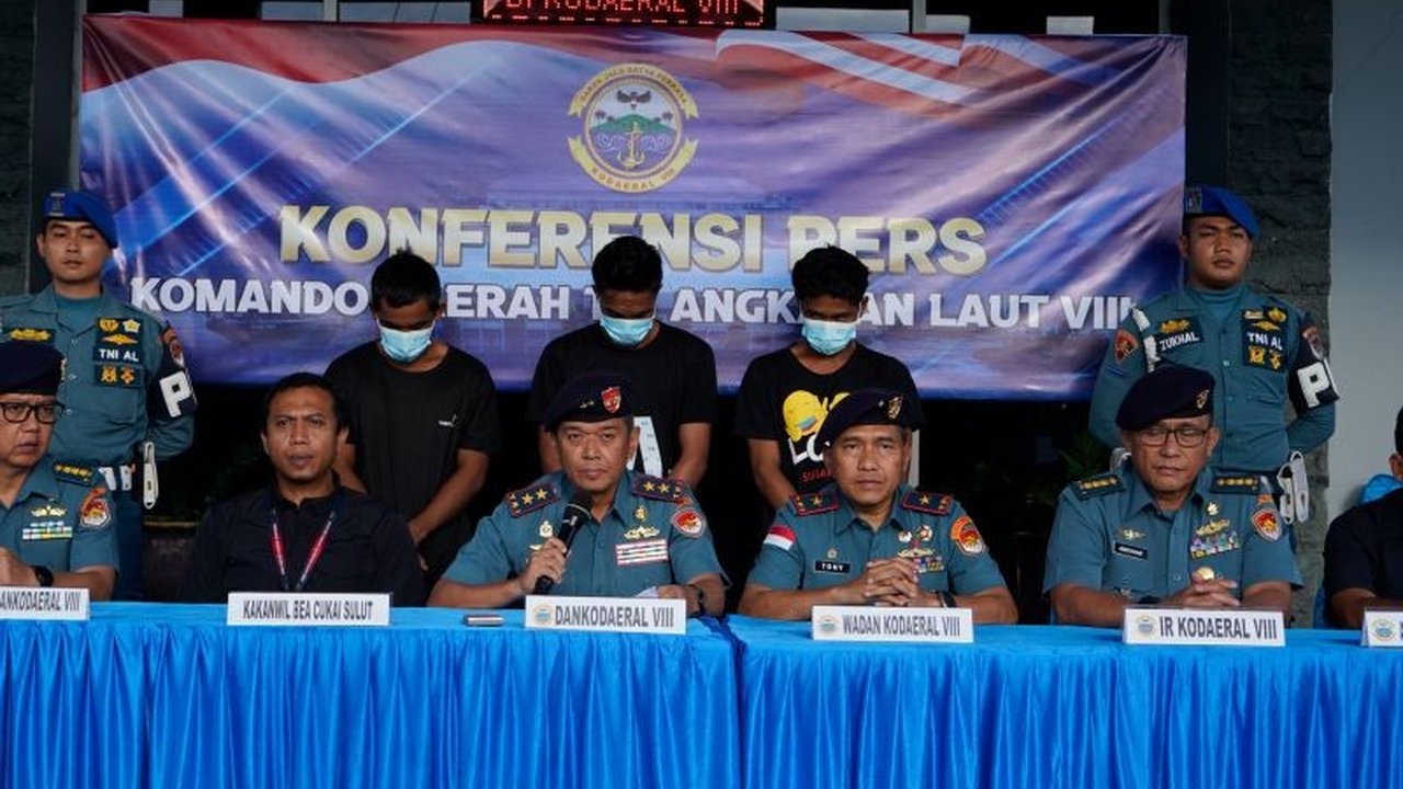 Kodaeral VIII Gagalkan Penyelundupan Barang Ilegal Asal Filipina, Rugikan Negara Rp1 Miliar