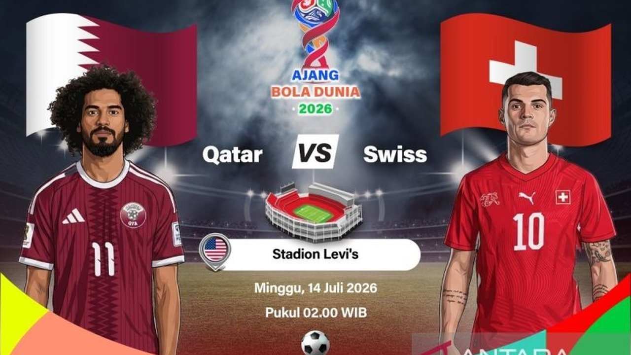 Piala Dunia 2026: Susunan Pemain Qatar vs Swiss, Adu Kekuatan Penuh di Grup B