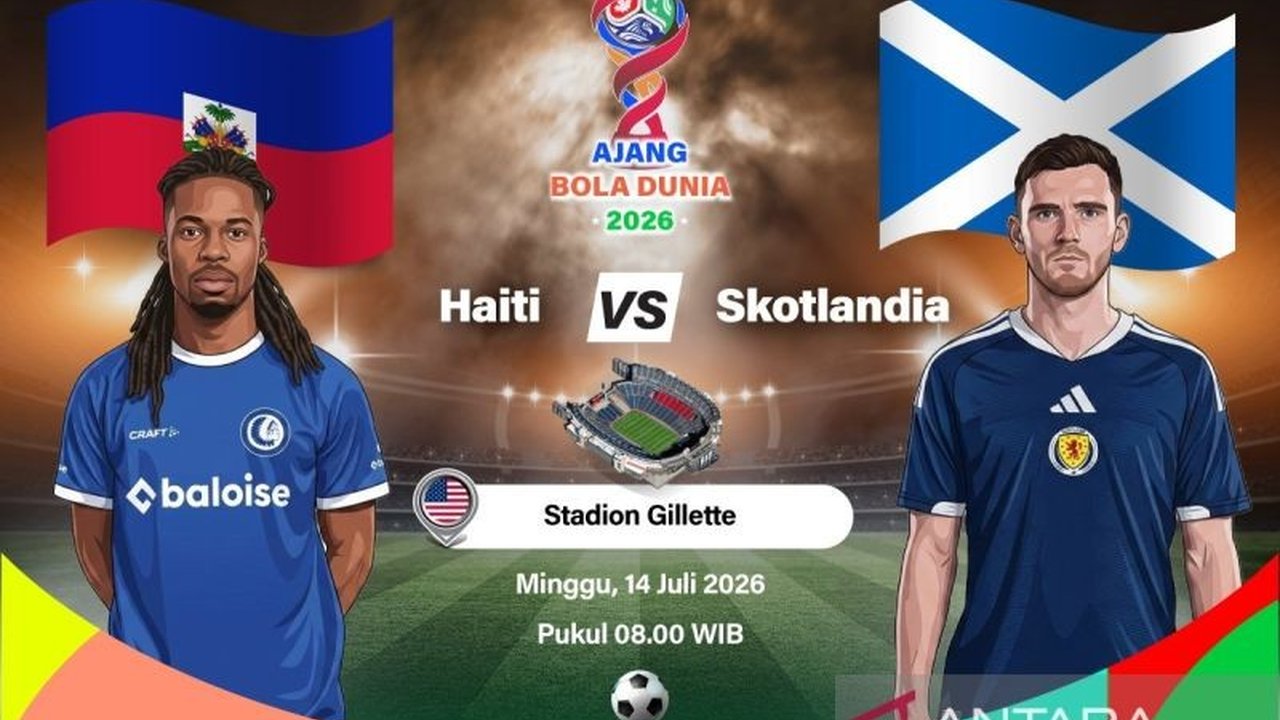 Susunan Pemain Haiti vs Skotlandia di Piala Dunia FIFA 2026: Placide dan Robertson Pimpin Tim