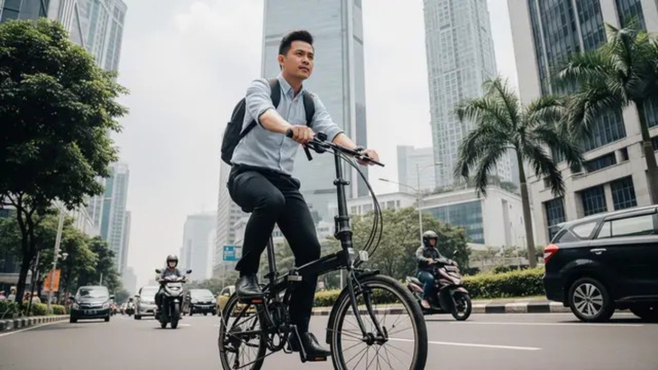 Rekomendasi Sepeda Lipat Harga Rp2 Jutaan, Bisa Jadi Alternatif Bike to Work saat BBM meningkat