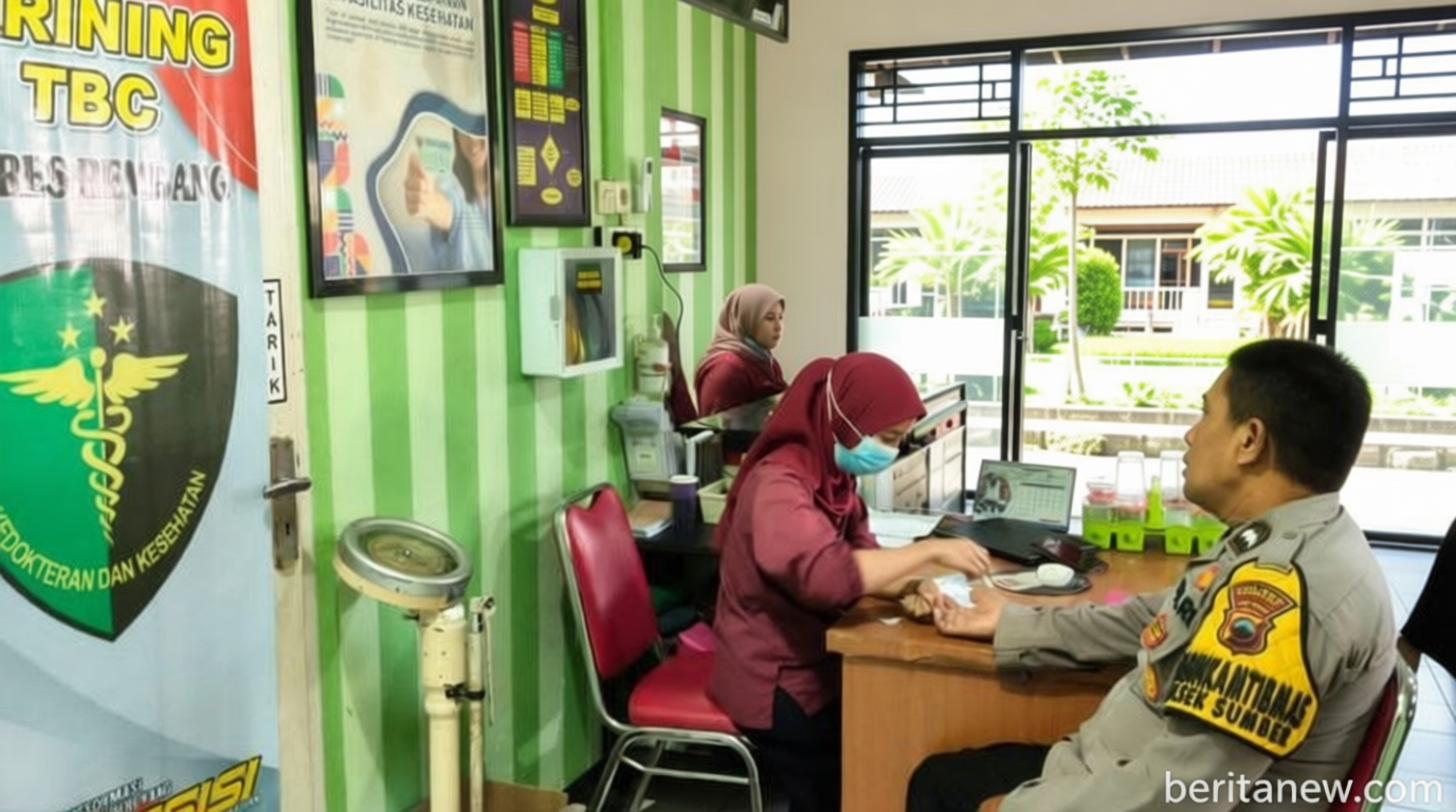 Polda Jateng Cek Kesehatan Bhabinkamtibmas Pelacak TB untuk Perkuat Penanganan Tuberkulosis