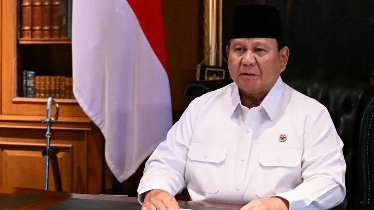 Prabowo Beri Penghormatan Terakhir, Hadiri Persemayaman Ryamizard Ryacudu di Kemhan