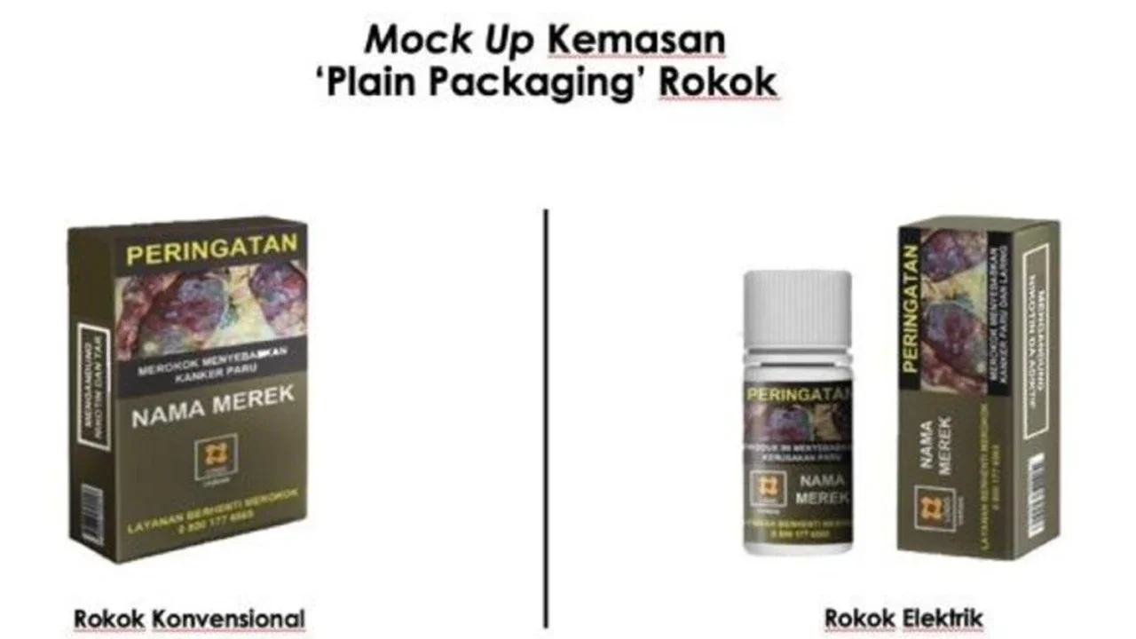 Kemasan Rokok dan Vape Bakal Diseragamkan, Kemenkes Siapkan Aturan Baru
