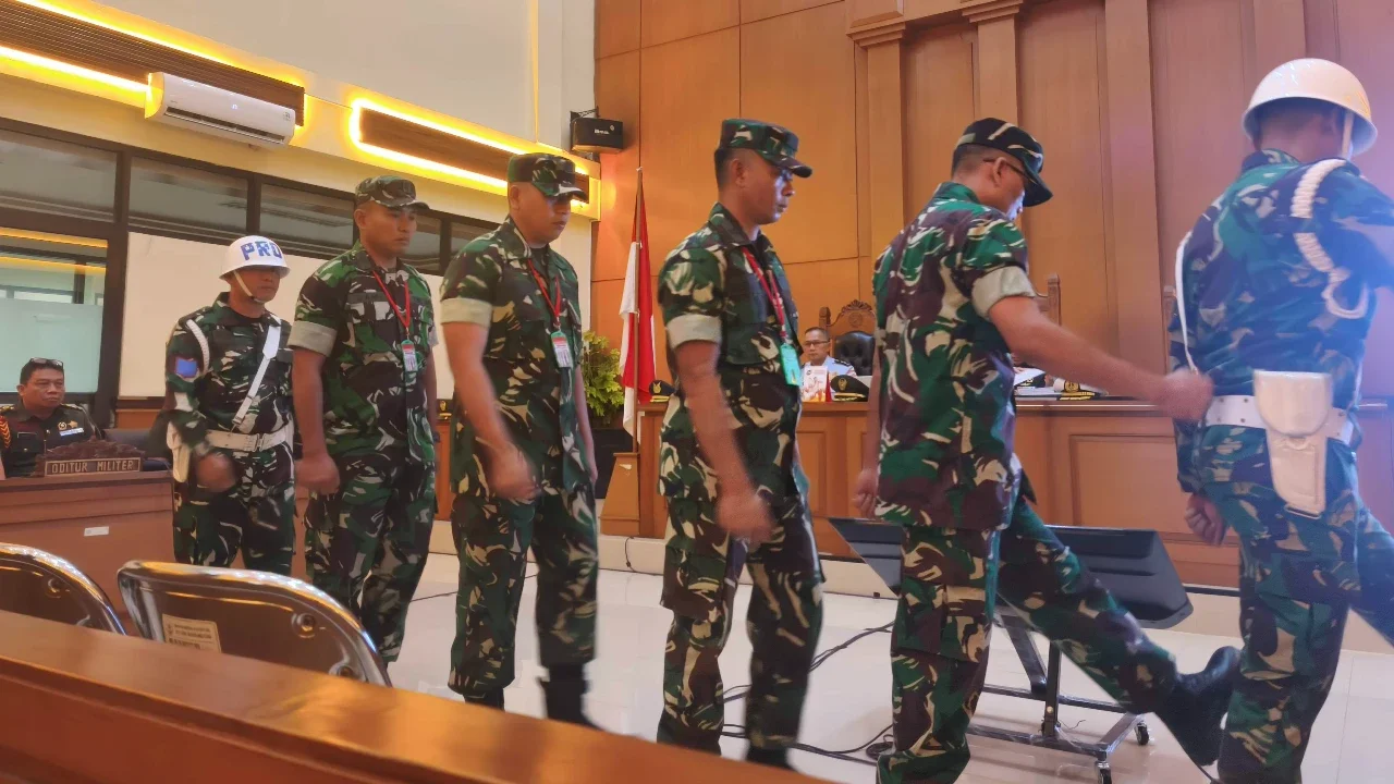 Empat Terdakwa Kasus Penyiraman Air Keras Andrie Yunus Hadapi Vonis Hari ini