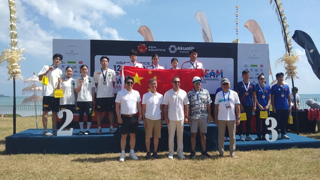 Kejuaraan AOWS 12th di Bali, Korea Selatan dan Vietnam Beri Kejutan di Nomor Mixed Relay