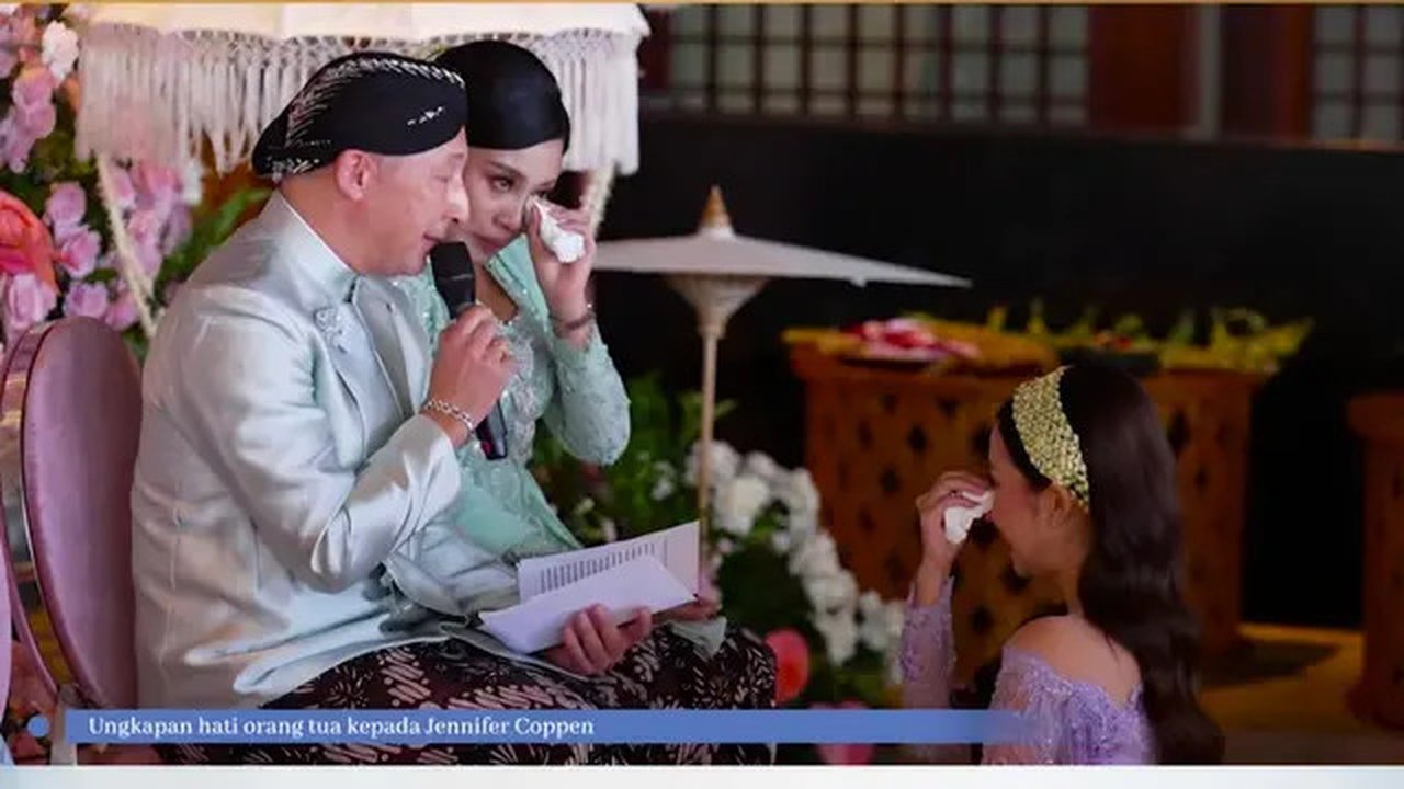 Pesan Haru Ayah Jennifer Coppen kepada Justin Hubner: Jaga dan Buat Putriku Merasa Aman