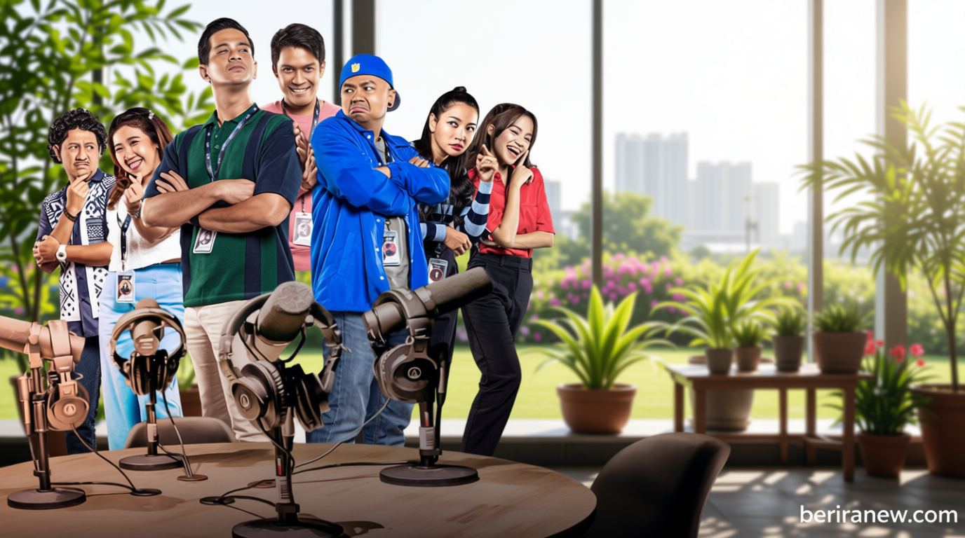Wendy Cagur Datang Membawa Ambisi dan Totalitas Komedi di Sitkom Indonesia Apose Pindah Kantor Hadir di Vidio