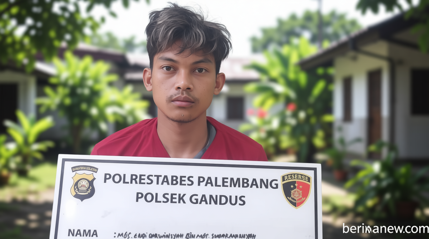 Panik hingga Terjatuh Aksi Mencuri Motor di Masjid Dipergoki Jemaah – Pelaku Tak Berkutik Ditangkap Massa