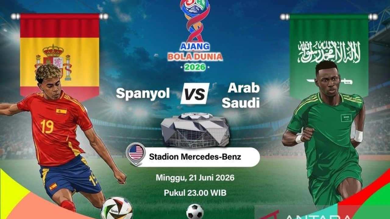 Lamine Yamal Starter! Spanyol Turunkan Skuad Penuh Hadapi Arab Saudi di Piala Dunia 2026