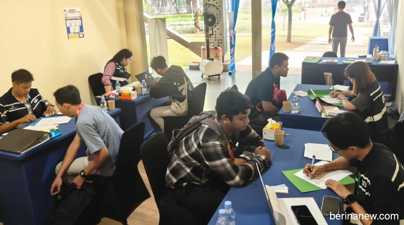 FOTO: Pendataan Pekerja Eks Hotel Sultan Capai 102 Orang pada Hari Pertama