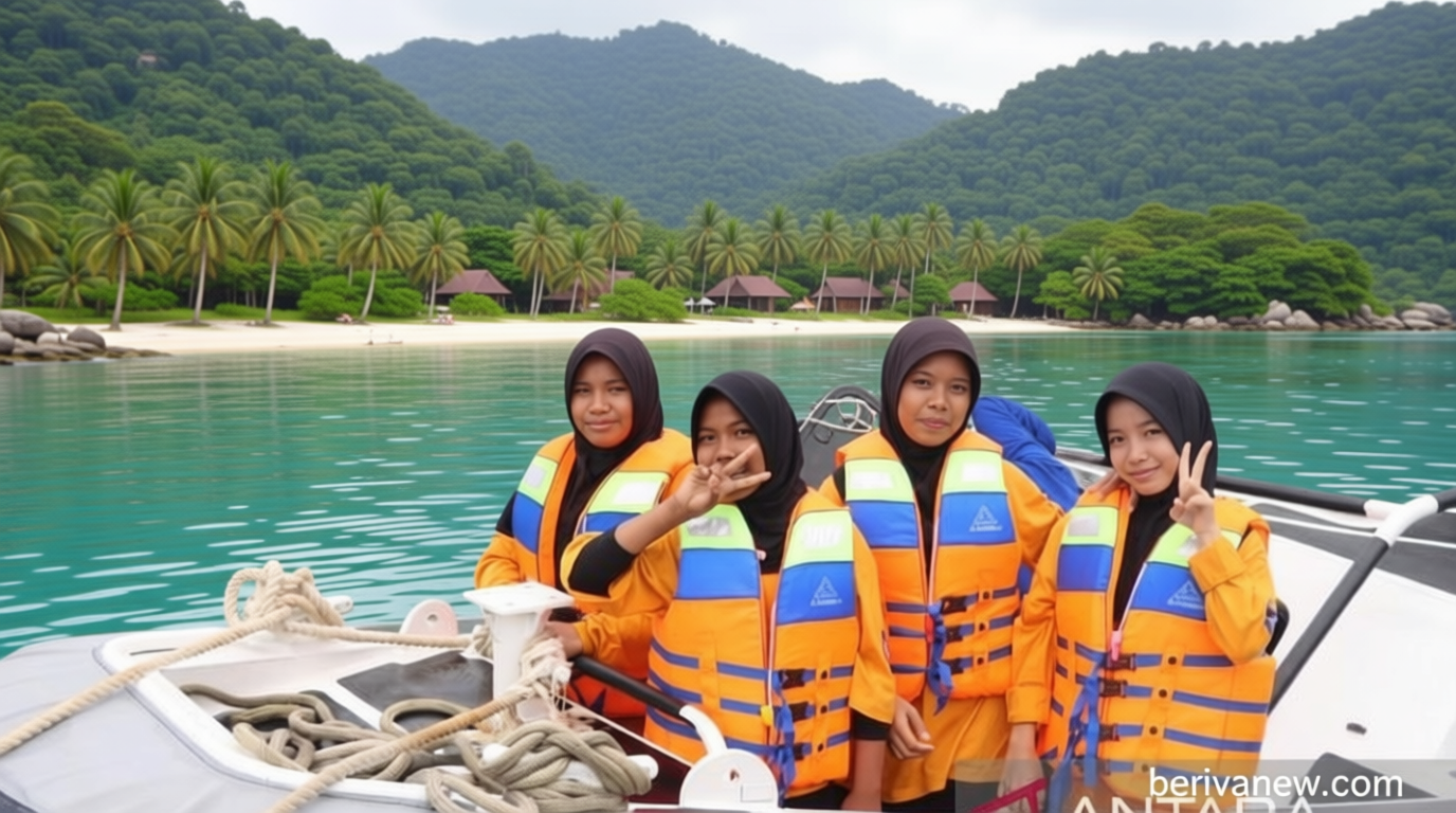 Polisi Bangka Barat Edukasi dan Wisata Laut Anak Panti Asuhan, Tumbuhkan Semangat Maritim