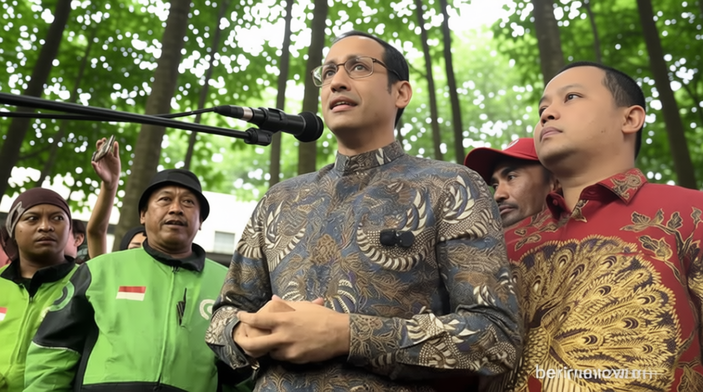 Nadiem Makarim: Terima Kasih Para Pengemudi Ojol, Salam Satu Aspal