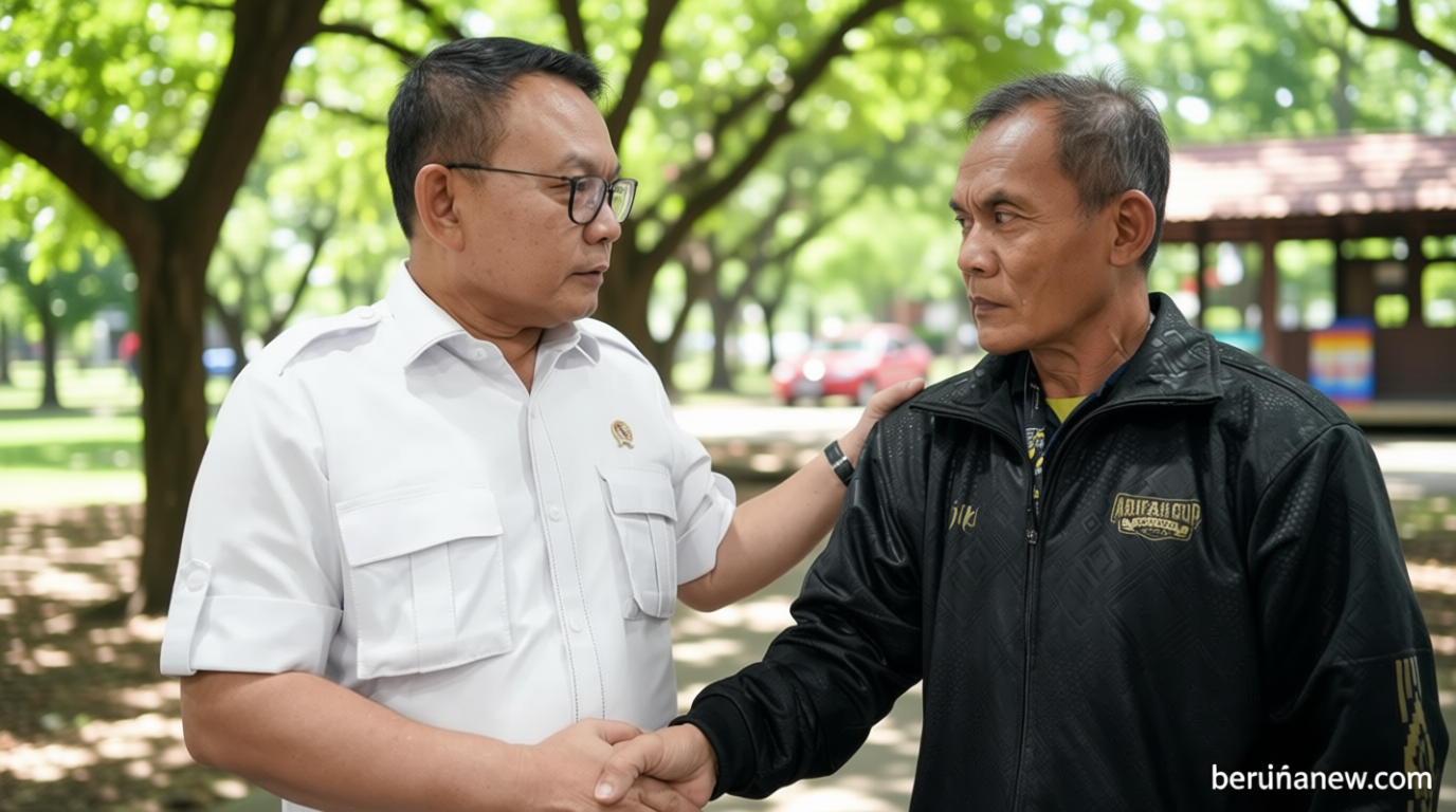 Temui YTR di RSHS, Dudung Minta Pelaku Penganiayaan Dijatuhi Hukuman Berat