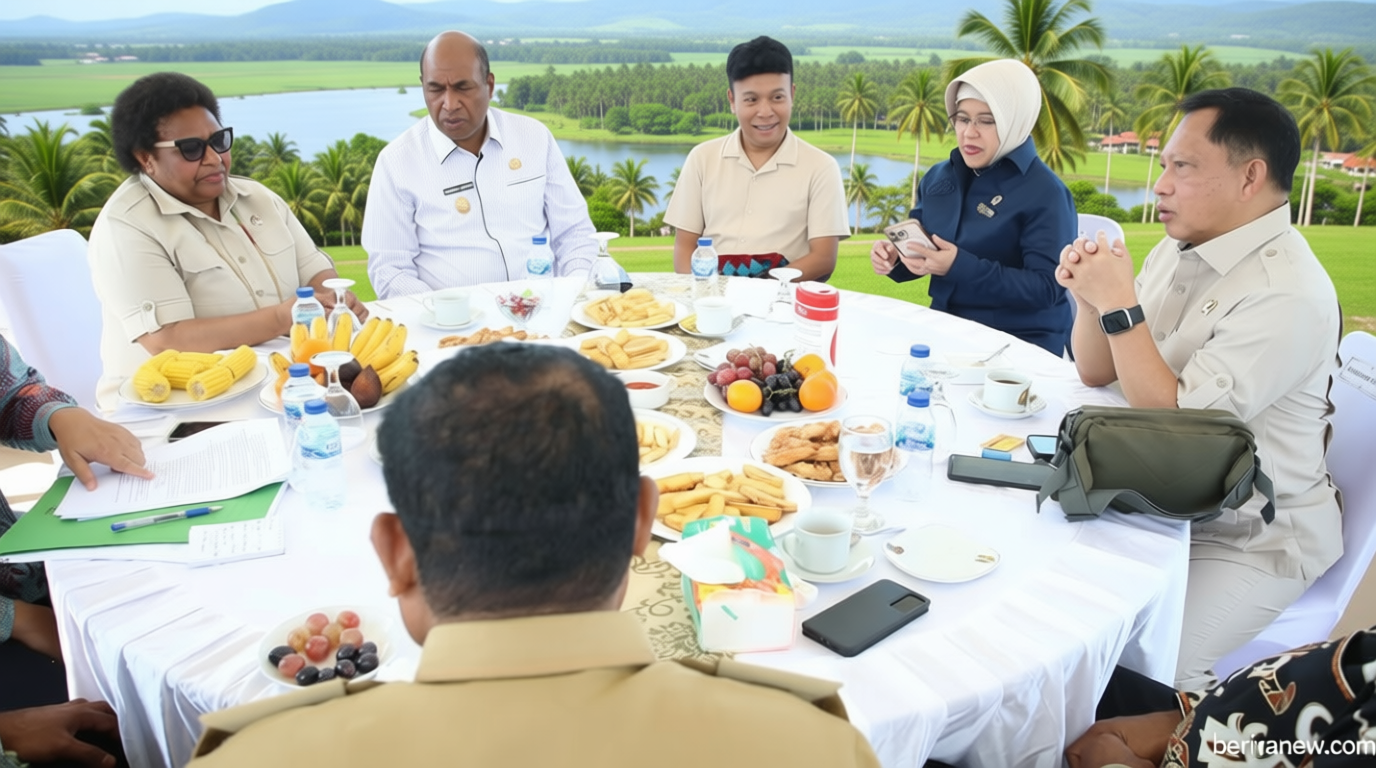 Mendagri dan Gubernur Se-Tanah Papua Bertekad Sukseskan Sensus Ekonomi 2026
