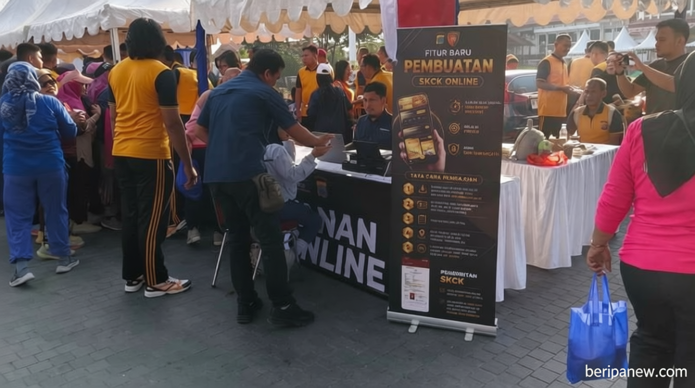 Polda Sulteng Hadirkan Layanan Publik Gratis Sambut Hari Bhayangkara ke-80