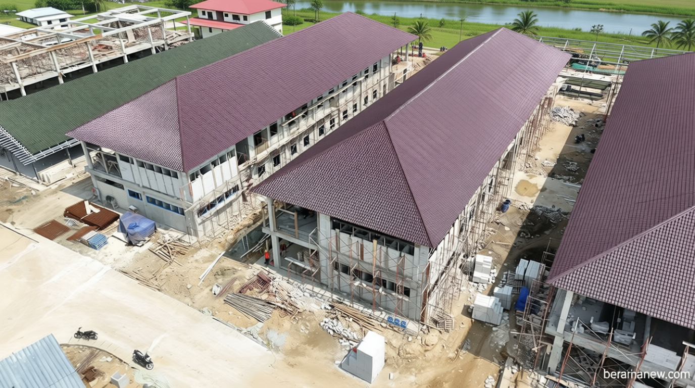 Libatkan 960 Tenaga Kerja, Progres Pembangunan Sekolah Rakyat di Kabupaten Bogor Capai 81 Persen