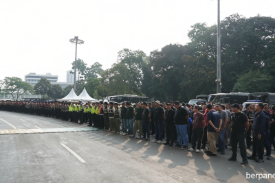 New Policy: 1.400 Personel Gabungan Amankan Laga Indonesia vs Oman di GBK, Suporter Dilarang Bawa Flare dan Petasan