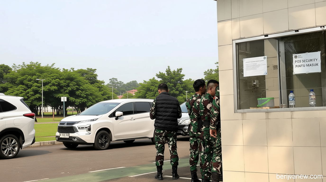 Kantor BGN Dijaga Ketat TNI, Sedang Digeledah Kejagung?