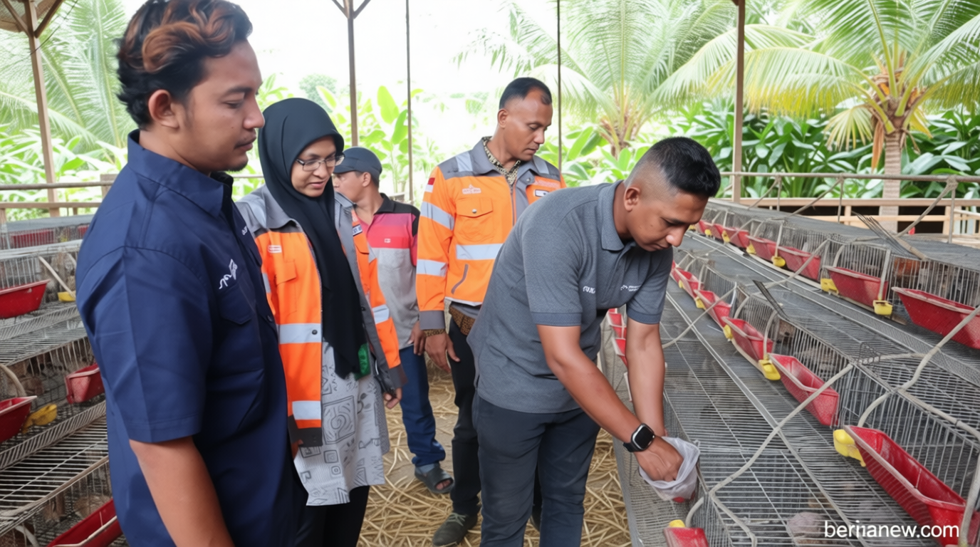 Timbunan Sampah Kelapa 60 Ton Diolah Jadi Pakan Ternak, Biaya Peternak Turun 60 Persen