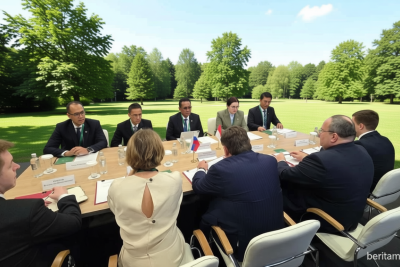 Main Agenda: Menkum Supratman Beberkan Capaian Posbankum di Legal Forum Rusia