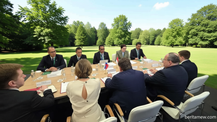 Main Agenda: Menkum Supratman Beberkan Capaian Posbankum di Legal Forum Rusia